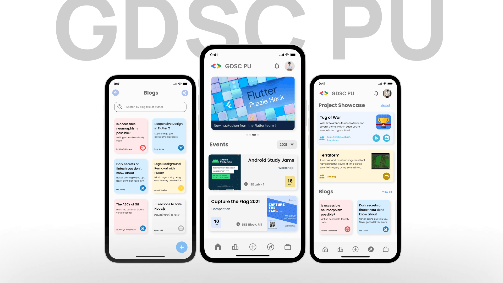 GDSC PU App screenshot 2