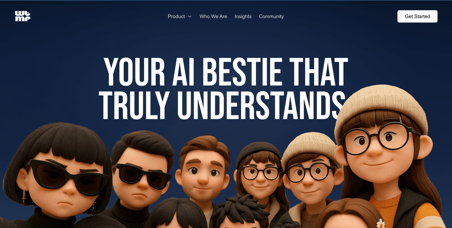 WTMF Website screenshot 1